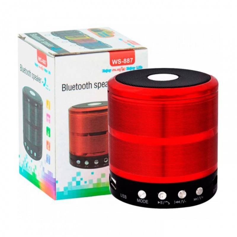 اسپیکر بلوتوثی قابل حمل مدل WS-887