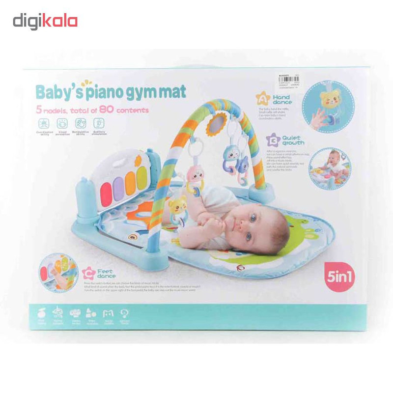 تشک بازی مدل baby piano gym mat