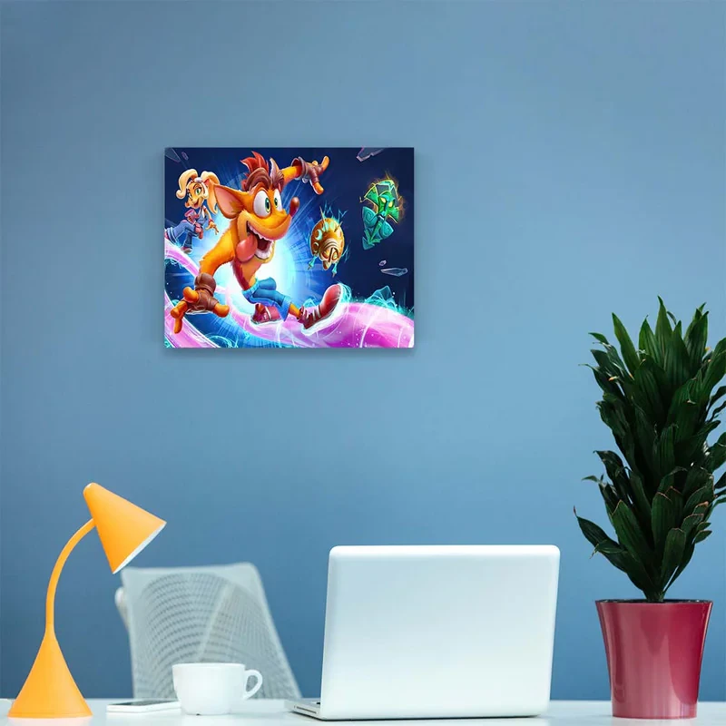 تابلو شاسی مدل crash bandicoot کد S-11040