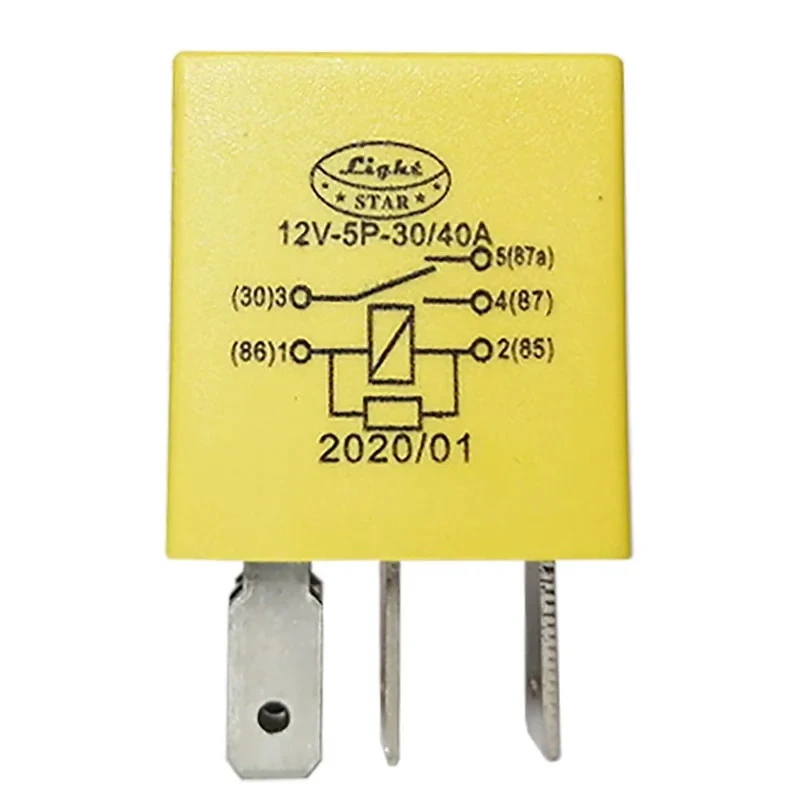 میکرو رله 3040 آمپر لایت استار مدل R.M.12V.5P,3040