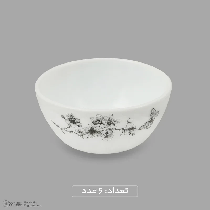 سرویس غذاخوری اوپال 25 پارچه 6 نفره آفر مدل  میچکا