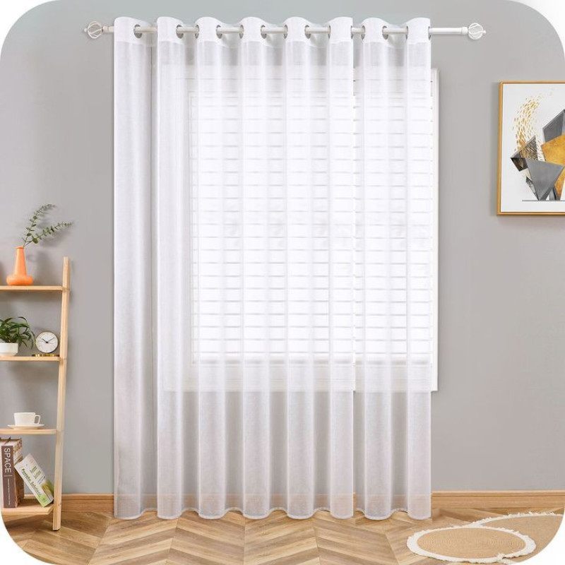 پرده تیکو دکو مدل حریر کلاسیک سایز 230x300 سانتی متر