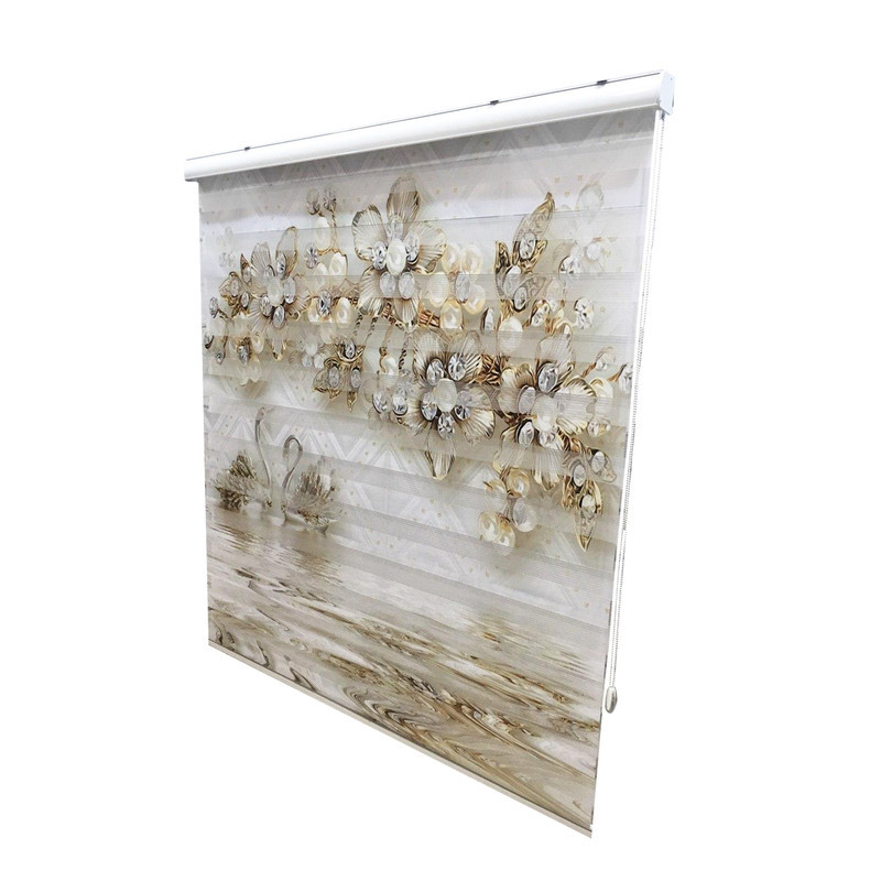 پرده زبرا مدل TD-28 سایز 150x200 سانتی‌ متر