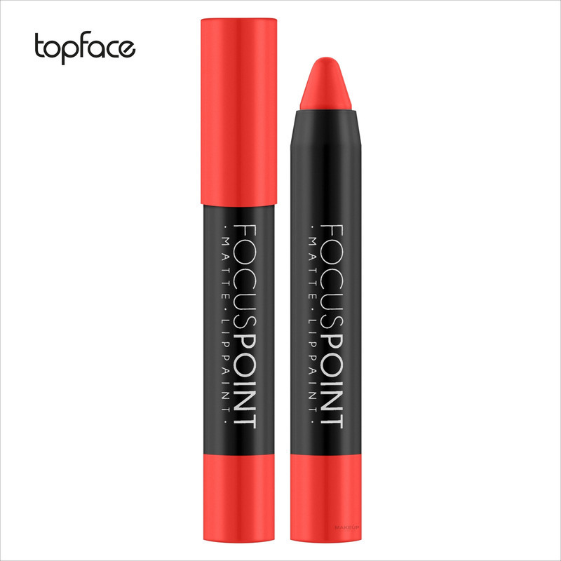 رژ لب مدادی تاپ فیس مدل Matte Focus Point شماره 006