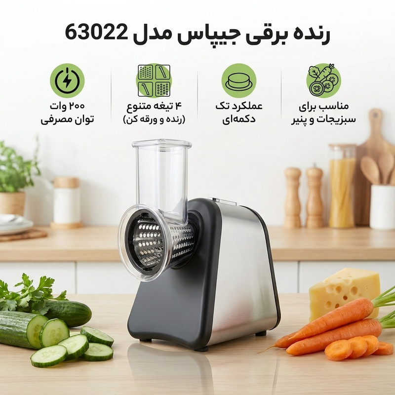رنده برقی مدل جیپاس کد 63022