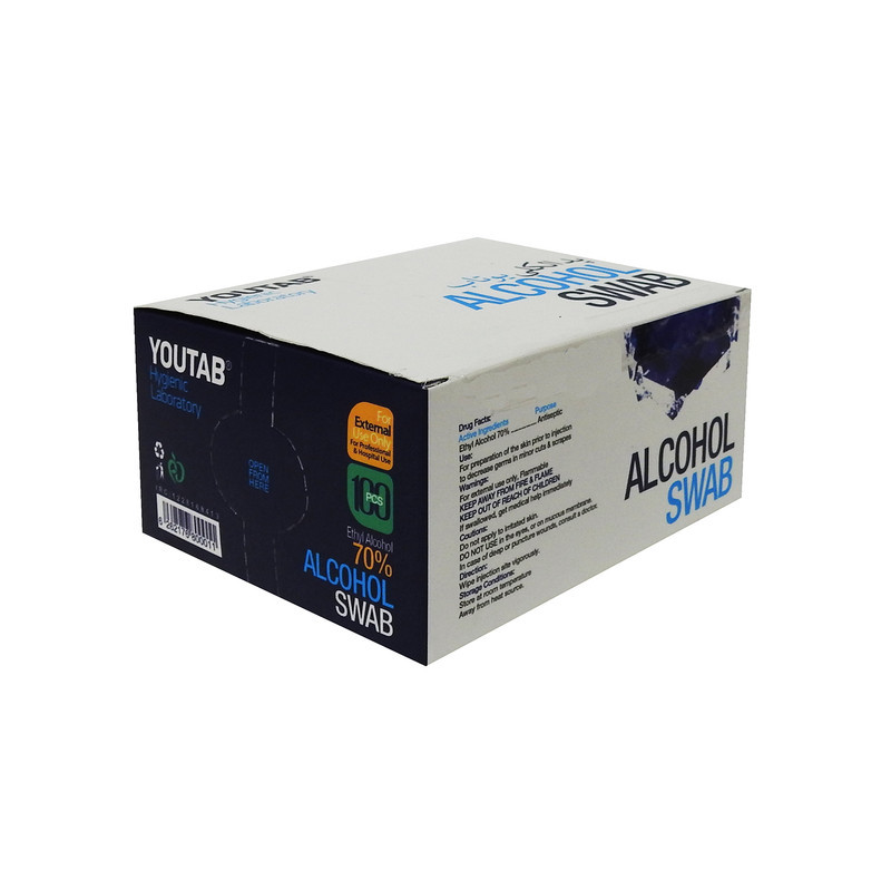 پد الکلی یوتاب مدل Antiseptic مجموعه 3 عددی