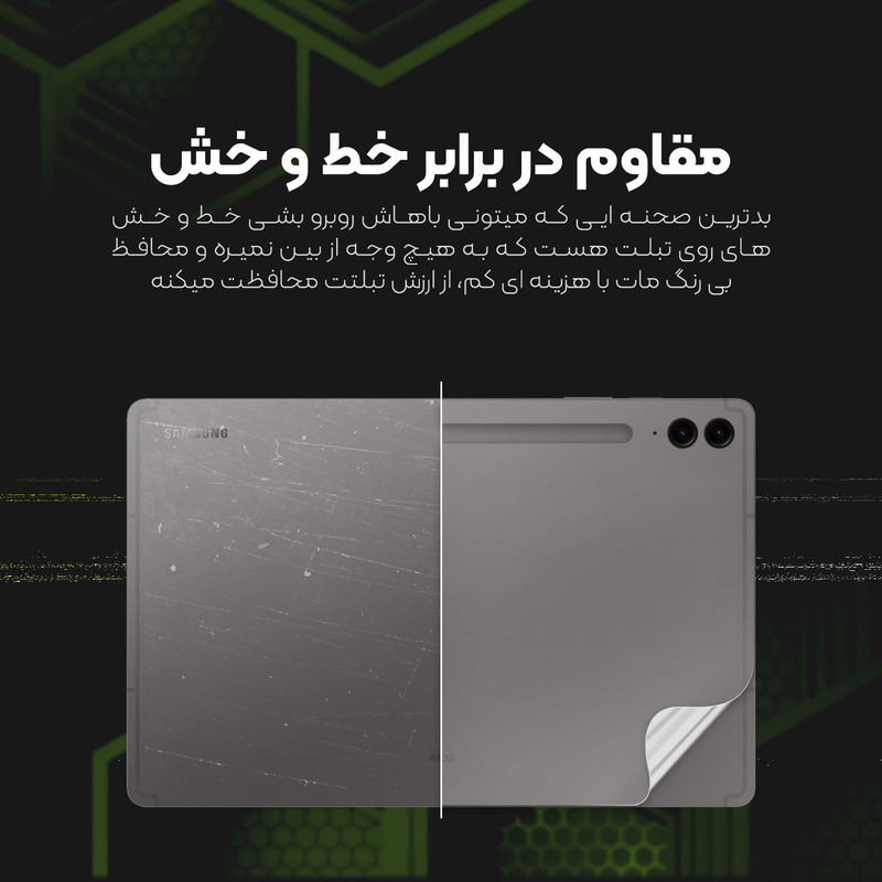 محافظ پشت مات نانو هیدروژل مولتی نانو مدل X-F1B مناسب برای تبلت شیائومی Pad 7 11.2 inch 2024