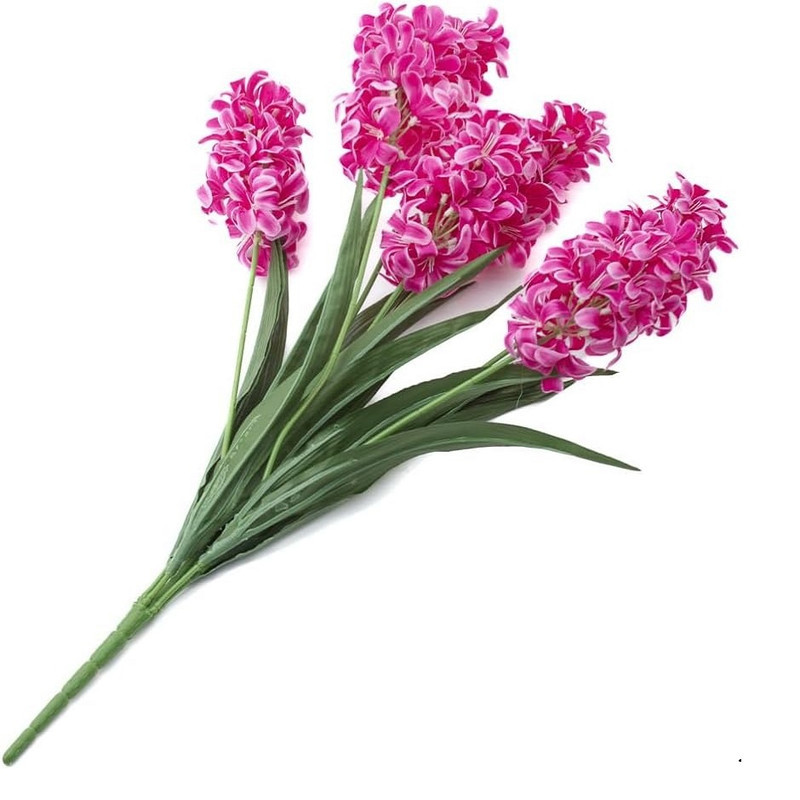 دسته گل مصنوعی مدل سنبل 7 بازو کد LIN.1040