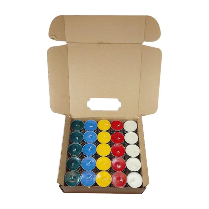 شمع وارمر بردیا مدل Tea Light بسته 100 عددی