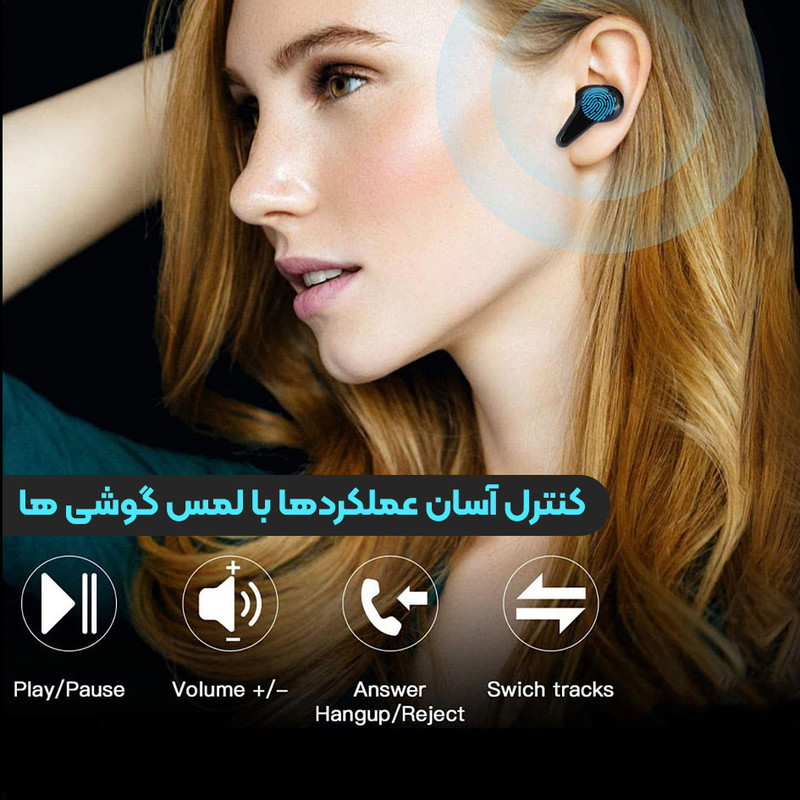 هندزفری بلوتوثی مدل K77SURROUND SOUND