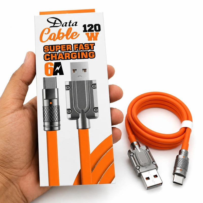 کابل تبدیل USB به USB-C  مدل 6A طول ۱ متر