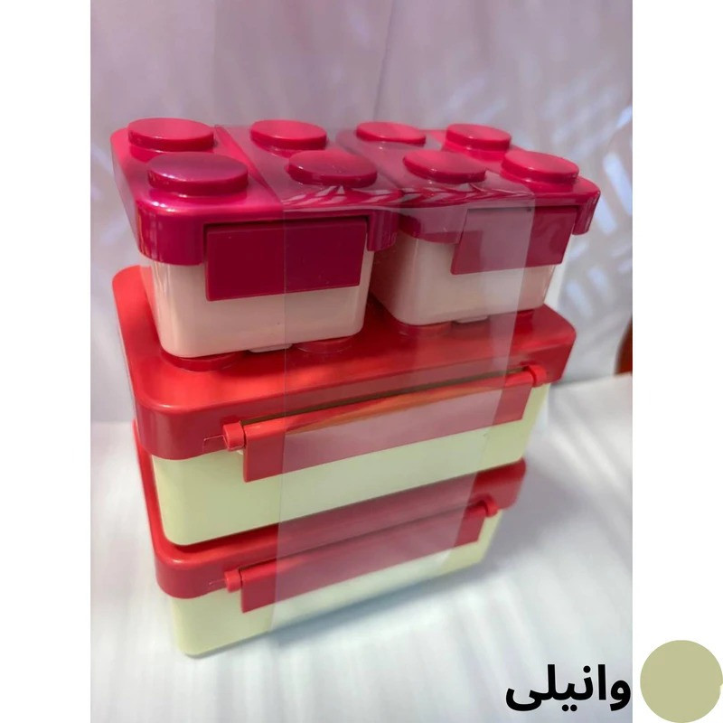 ظرف غذای ۴ تکه کودک مدل پازل