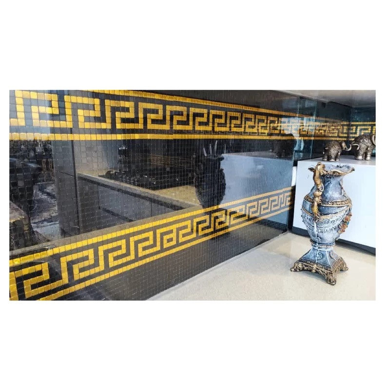 دیوارپوش مدل تایل بین کابینتی پشت چسبدار کد 10025 بسته 6 عددی