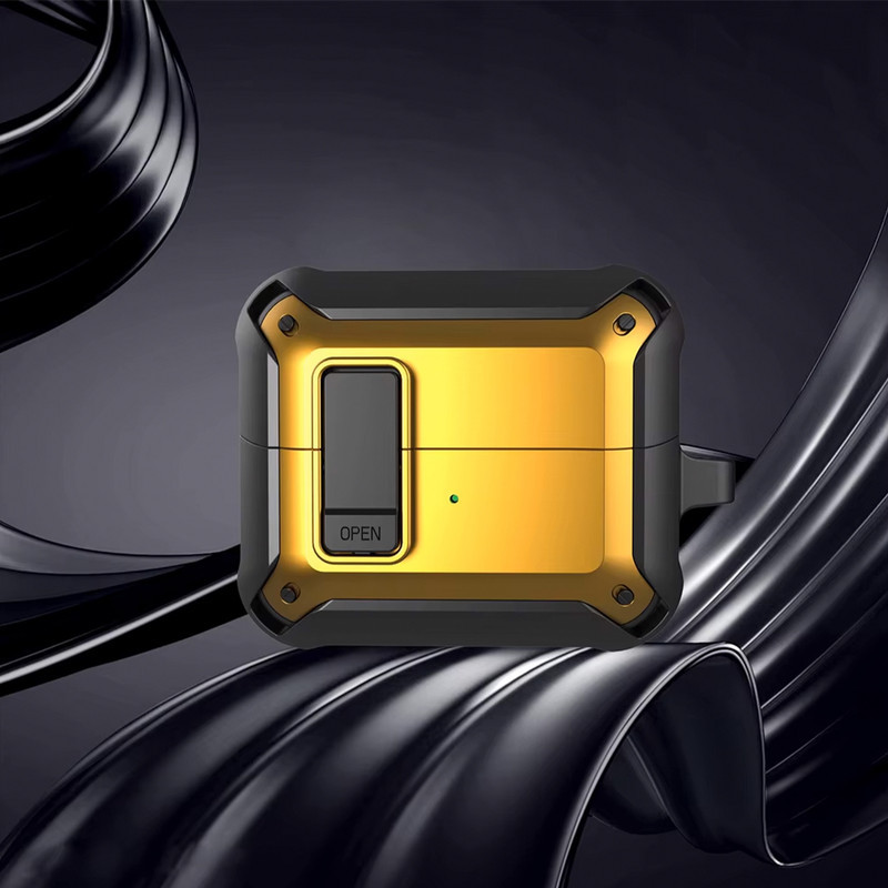 کاور سامورایی مدل Quad-19 مناسب برای کیس هدفون سامسونگ Galaxy Buds 3 Pro  Galaxy Buds 3