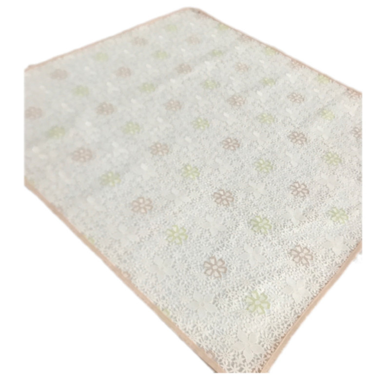 سفره 6 نفره مدل رویال طرح گیپور 140x100 سانتی متر کد 015