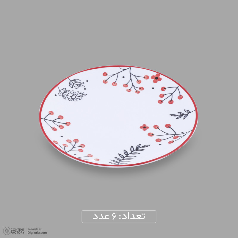 سرویس غذاخوری اوپال 26 پارچه 6 نفره دینو مدل Flore