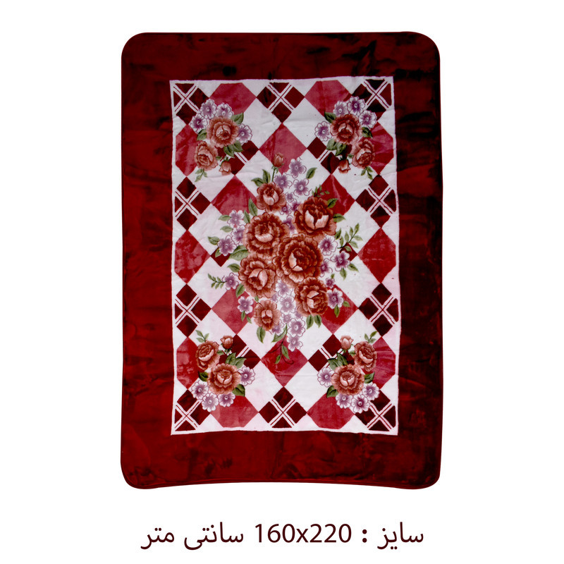پتو گلبافت مدل 12715 سایز 160x220 سانتی متر
