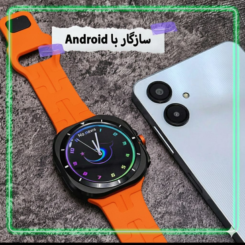 ساعت هوشمند ۴۶ میلی متری اوکپو مدل OK5 با ۷ بند متنوع