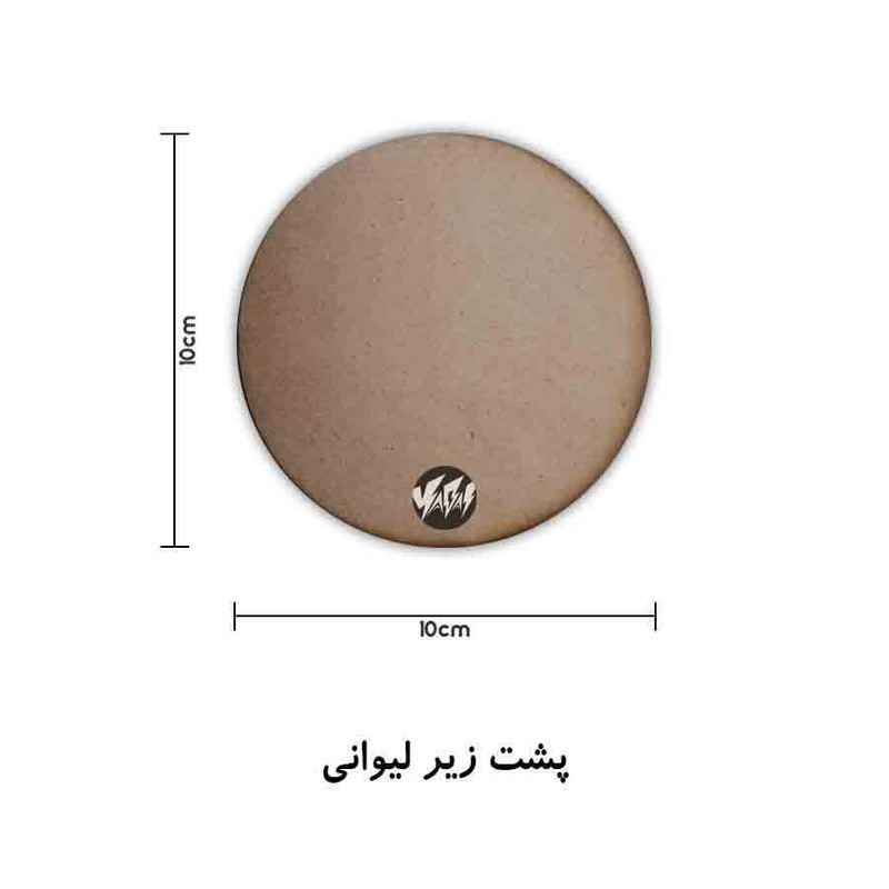 زیر لیوانی مدل انیمیشن هزبین هتل کد Hazbin Hotel 582