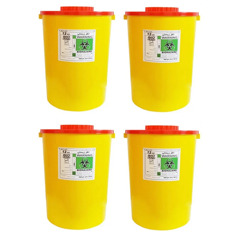 سیفتی باکس بیوسیف کد M700 ظرفیت 12000 میلی لیتر بسته 4 عددی