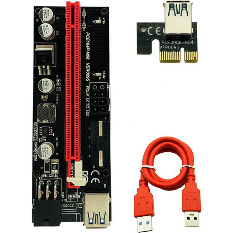 رایزر کارت گرافیک تبدیل PCI EXPRESS X1 به X16 مدل 009s