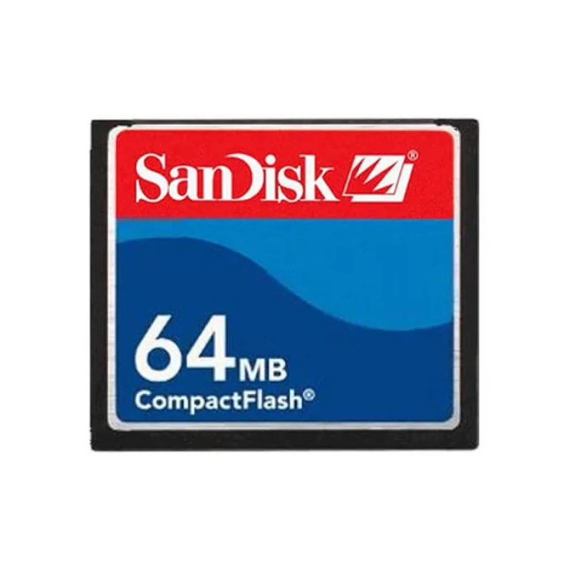 کارت حافظه CompactFlash سن دیسک مدل SDCFJ-64-A10  ظرفیت 64 مگابایت