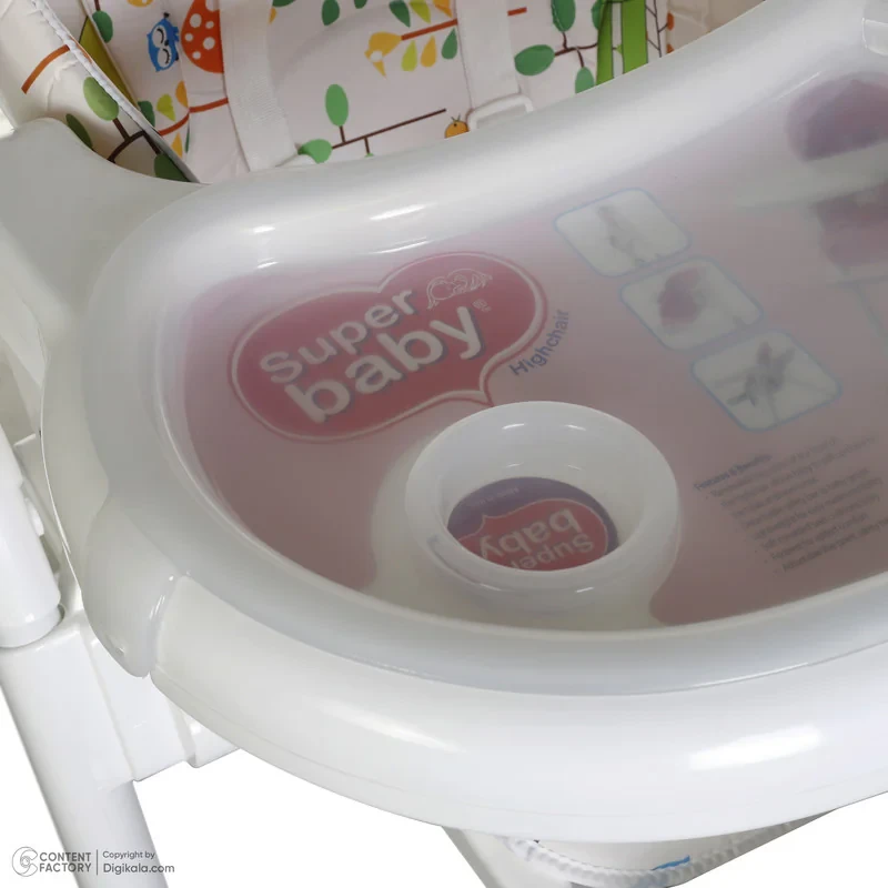 صندلی غذاخوری کودک مدل High Chair طرح زرافه
