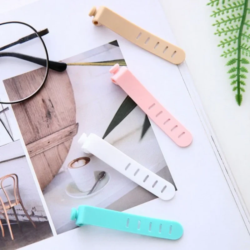 نظم دهنده کابل مدل Silicone Wire Binding بسته 6 عددی