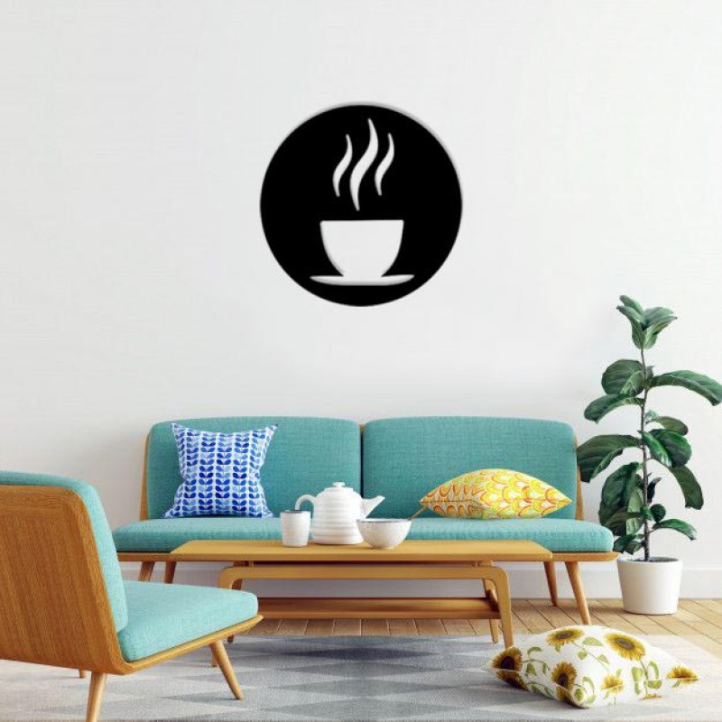 دیوارکوب ماهوت طرح coffee کد 02