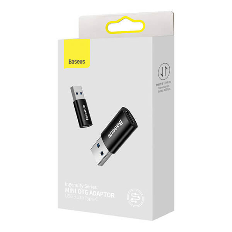 مبدل USB به USB-C بیسوس مدل Ingenuity Series ZJJQ000101