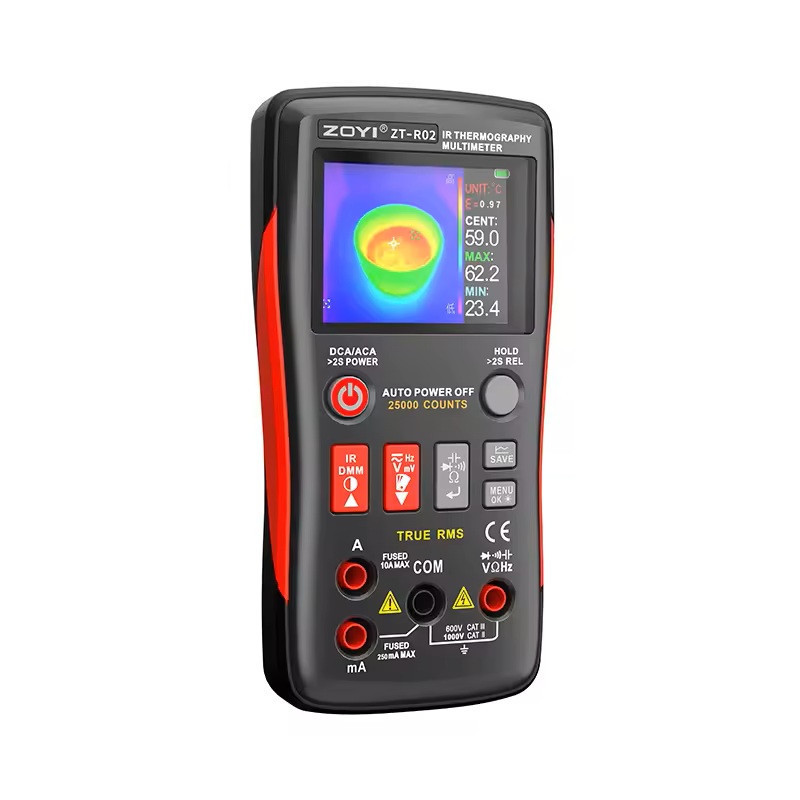 دوربین حرارتی و مولتی‌متر زویی مدل  ZT-R02