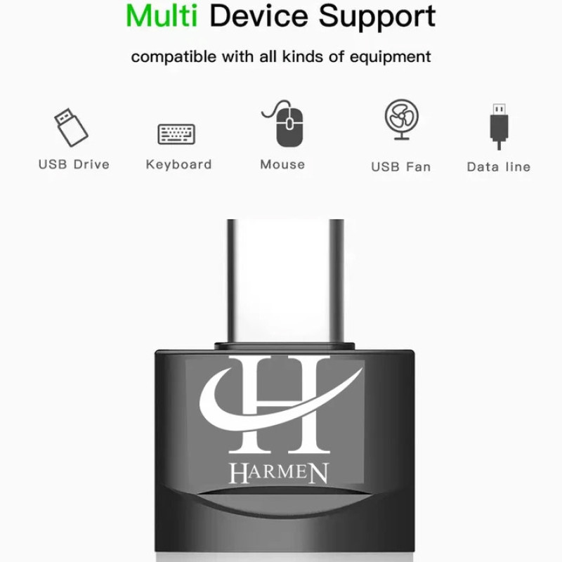 مبدل OTG USB-C به USB هارمن مدل PROMAX