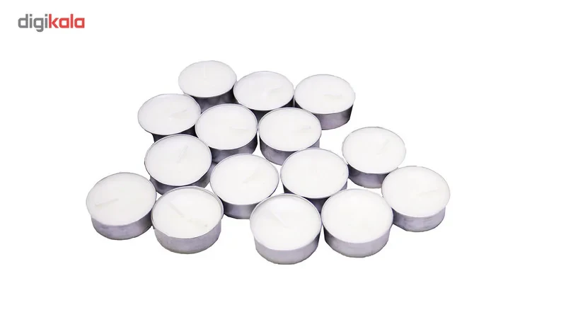 شمع وارمر ایرسا مدل White بسته 100 عددی