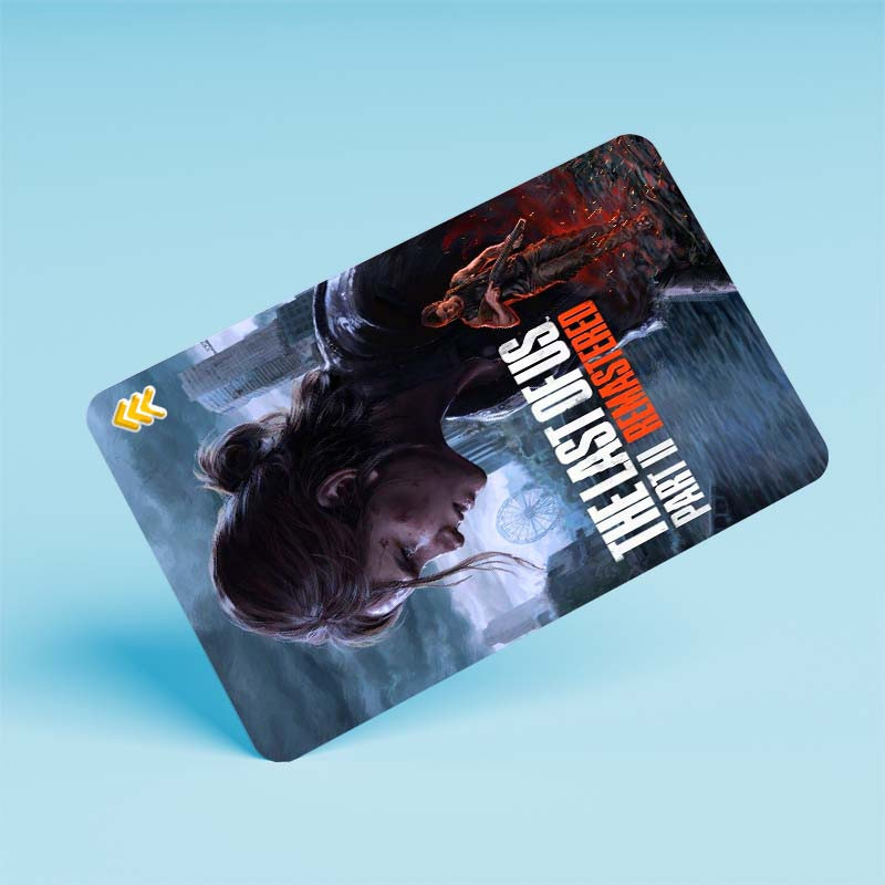 استيکر کارت کارنيکا طرح لست اف اس The Last of Us کد 69311 مجموعه 6 عددی
