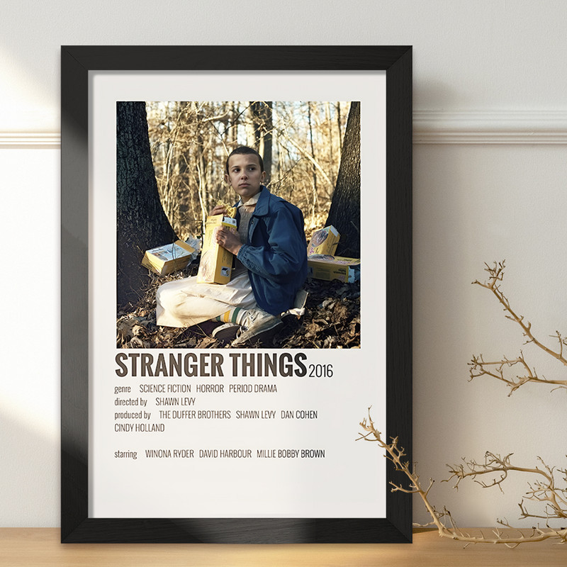 تابلو خندالو طرح استرنجر تینگز (Stranger Things) کد F13392