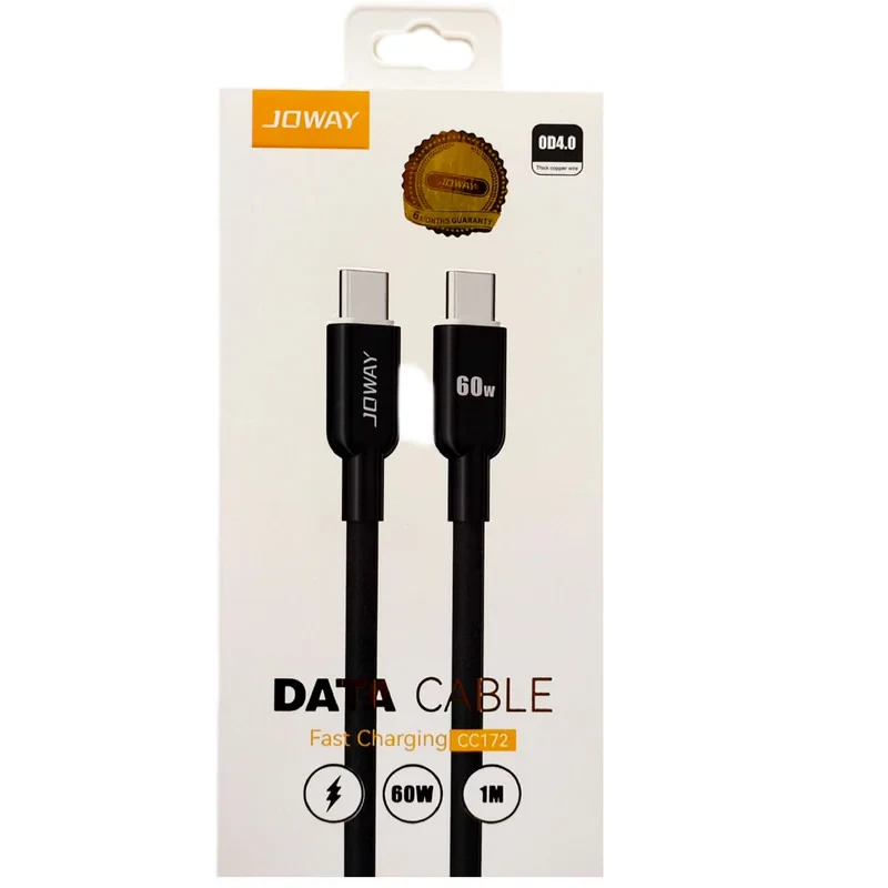 کابل USB-C جووی مدل CC-172 طول 1 متر