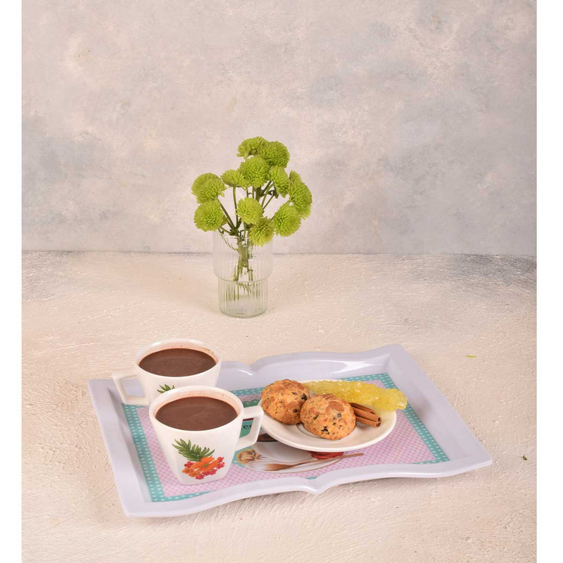 سینی مدل الگانت طرح Coffee