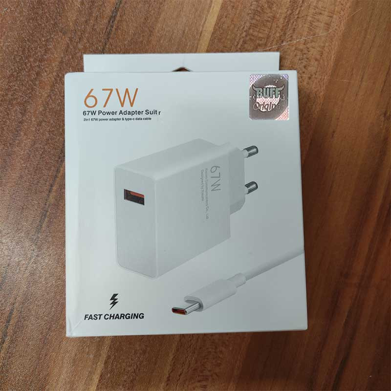 شارژر دیواری 67 وات بوف مدل MDY-12-ES به همراه کابل Usb-C