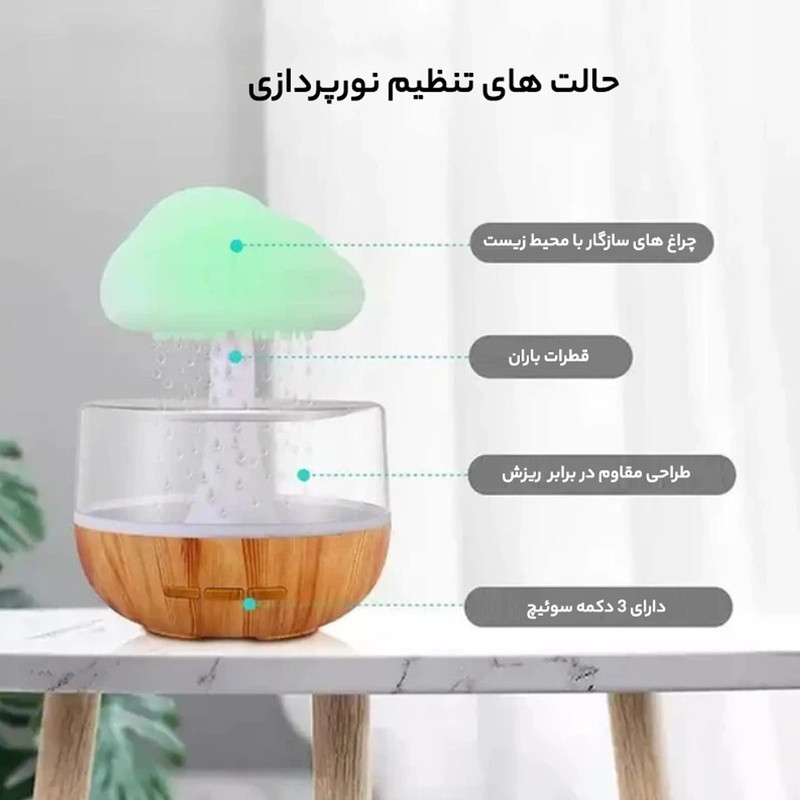 چراغ رومیزی مدل قارچی  Barani