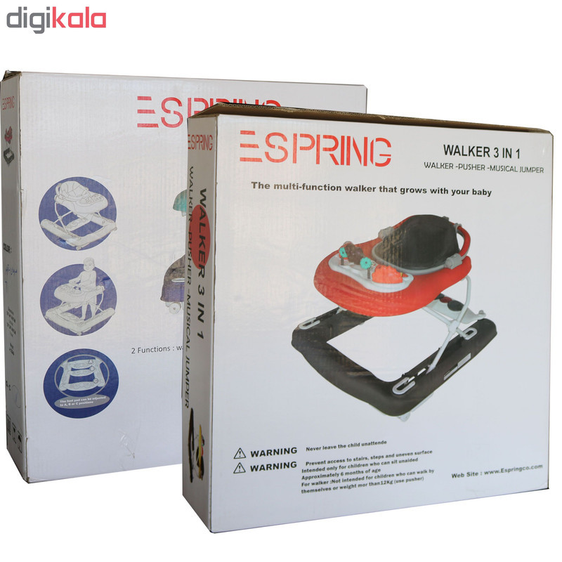 روروئک اسپرینگ مدل واکر 3in1