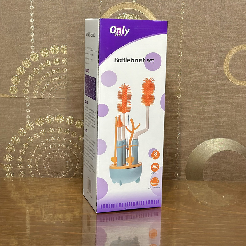 برس شیشه شوی و آب چکان مدل f-103 مجموعه 8 عددی
