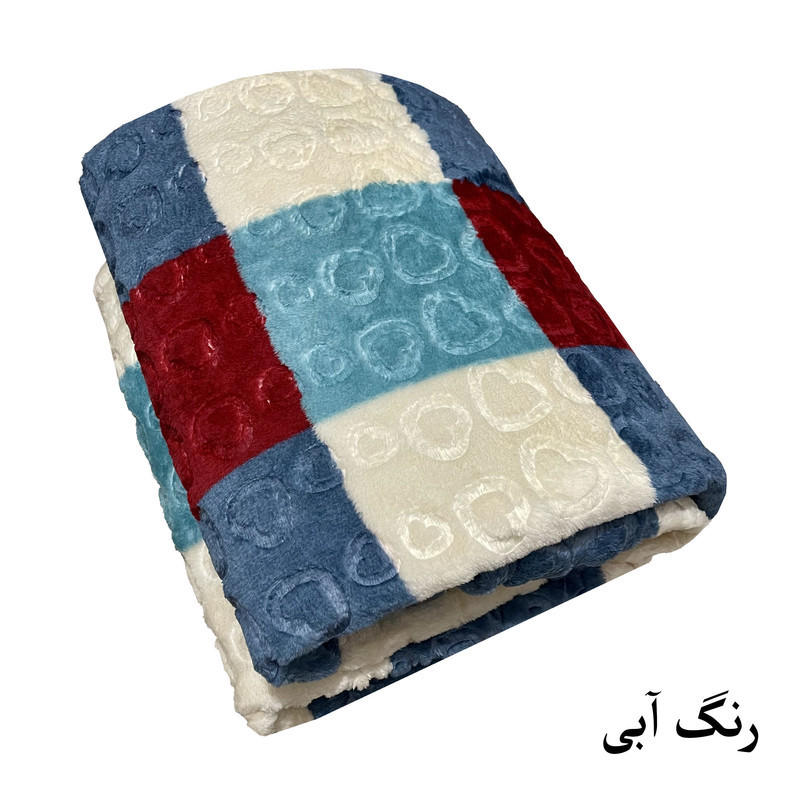 پتو 1 نفر هنرمند مدل ماندگار سایز 220x160 سانتی‌متر