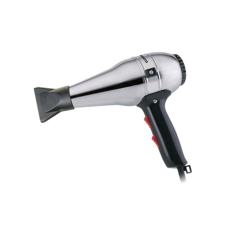 سشوار خانگی 1600 وات گوسونیک مدل GHD-224، موتور DC، وزن 600 گرم، المنت سرامیک، دارای سری متمرکز‌کننده باریک با ویژگی صاف‌کنندگی، حجم‌دهندگی، با قابلیت فناوری تولید یون