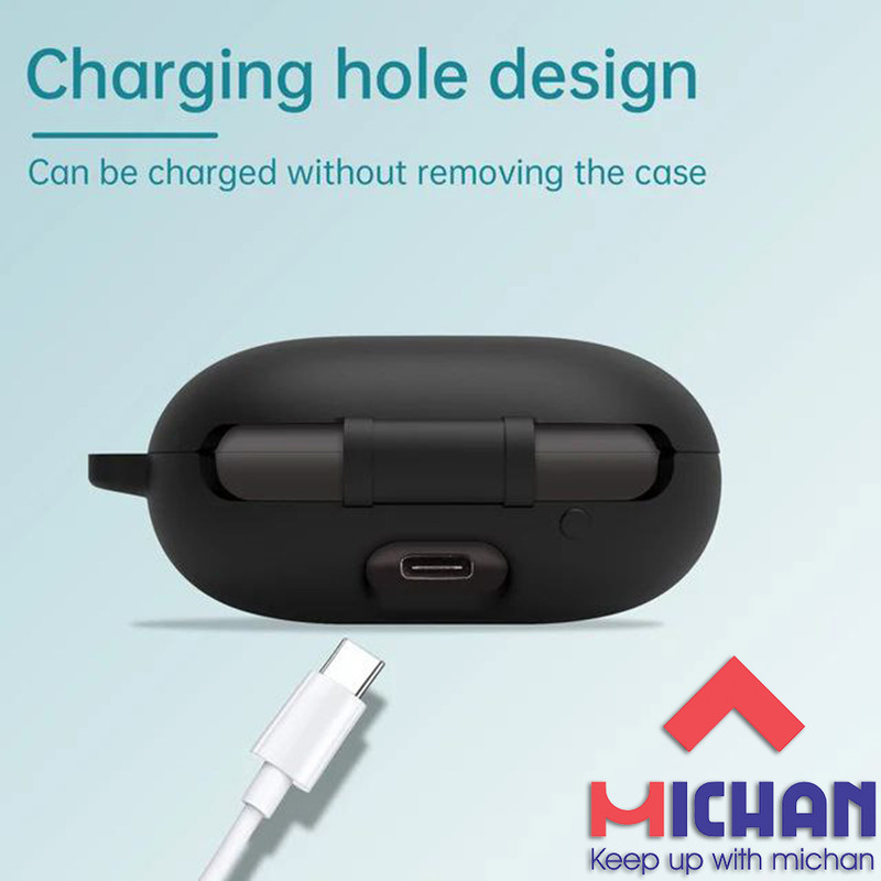 کاور میچان مدل silicone مناسب برای کیس هدفون بی سیم انکر Soundcore Space A40