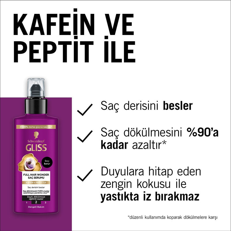 اسپری سرم گلیس مدل Kafein &amp; Peptit حجم 100 میلی لیتر