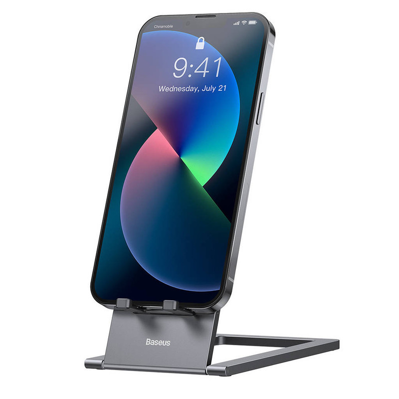 پایه نگهدارنده گوشی موبایل بیسوس مدل Foldable Metal
