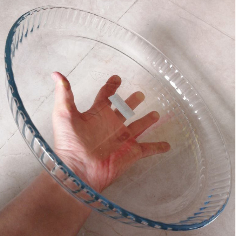 ظرف پخت پیتزا پیرکس مدل Borosilicate کد 814