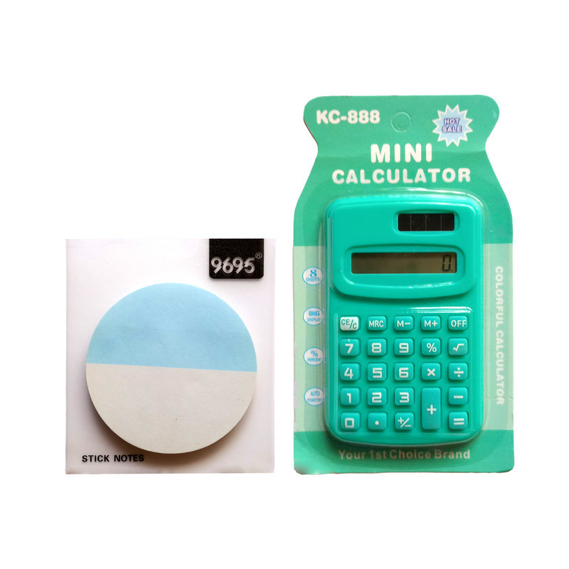 ماشین حساب مدل KC-888 به همراه استیک نوت