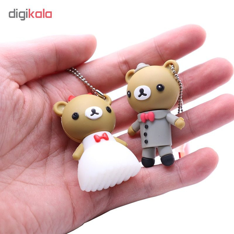 فلش مموری طرح عروس و داماد مدل Ultita -Bridegroom02 ظرفیت 16 گیگابایت مجموعه 2 عددی