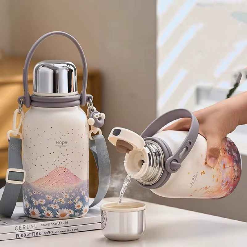 فلاسک مدل دشت بابونه گنجایش 1.2 لیتر